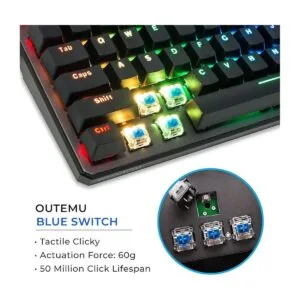 TECWARE Phantom Teclado mecánico para juegos_2