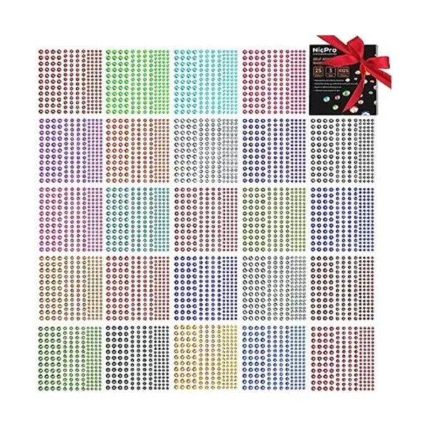 Nicpro Calcomanías de diamantes de imitación 4125_1