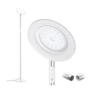 TROND Lámpara de pie LED para torchiere luz de poste_1