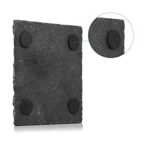 Navaris Posavasos de pizarra natural 4 x 4 pulgadas_4