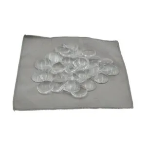 60 piezas de cúpula de cristal transparente de imitación_4