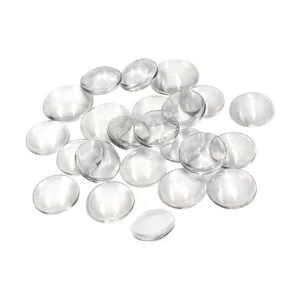 60 piezas de cúpula de cristal transparente de imitación_1