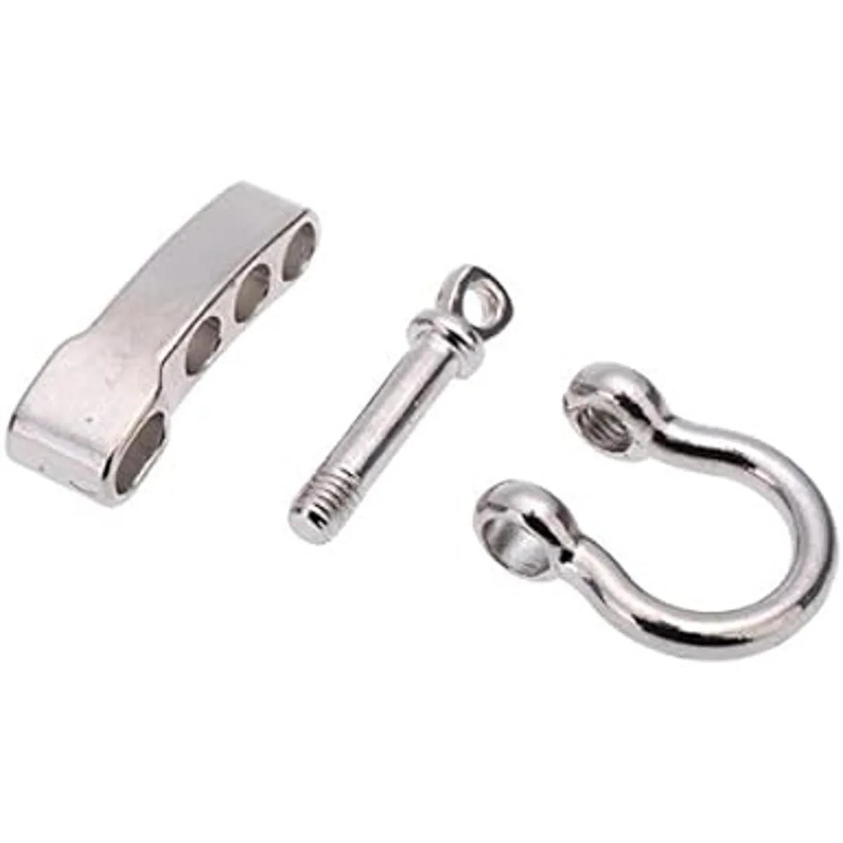 Hewnda 10 juegos de grillete de lazo de acero inoxidable_3