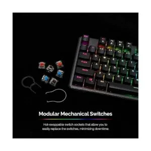 TECWARE Phantom Teclado mecánico para juegos_4