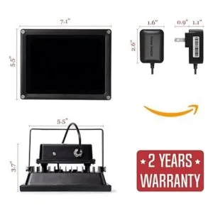 Tendelux Iluminador IR de largo alcance de 200 pies BI18_5