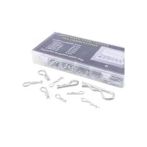 Glarks Juego de 150 pines para el pelo chapados en zinc_3