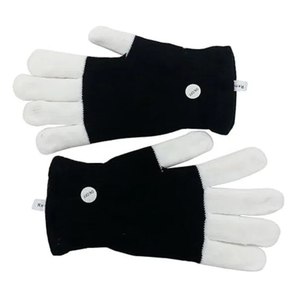 Guantes Luwint con dedos luminosos con luces LED de colores_2