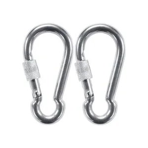 PROND Mosquetones de bloqueo mosquetón resistente acero_1