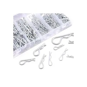 Glarks Juego de 150 pines para el pelo chapados en zinc_4