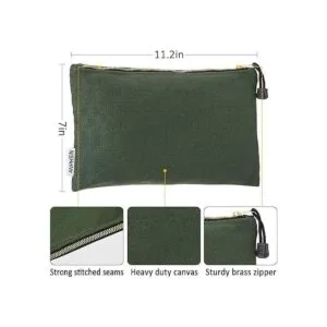 Paquete de 6 bolsas de herramientas de lona resistentes de_4