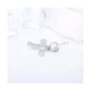 LGSY Colgante de plata de ley 925 con jaula de cruz para_2