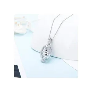 LGSY Colgantes ovalados de plata de ley con forma de_4