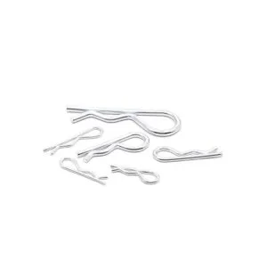 Glarks Juego de 150 pines para el pelo chapados en zinc_5