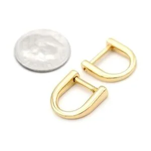 CRAFTMEMORE Anillo de tornillo pequeño con anillos en D_3