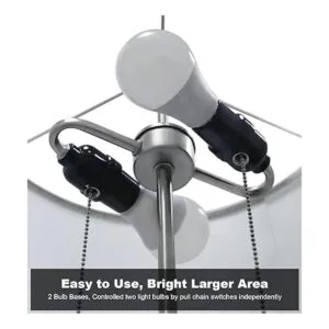 DEEPLITE Lámpara de pie moderna lámpara de pie alta con 2_2