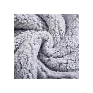 Reafort Funda de almohada Sherpa ultra suave con cierre_5