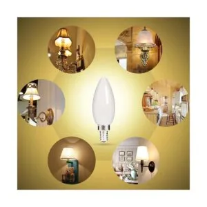 HOLA Bombilla LED de candelabro equivalente a 40 W_6