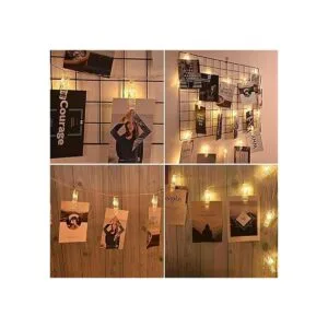 AOSTAR Tira de luces de 10 pies 10 pies color blanco_7