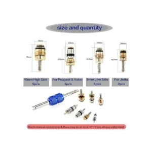 OCR Válvula de aire acondicionado de coche Core R12 R134a_2
