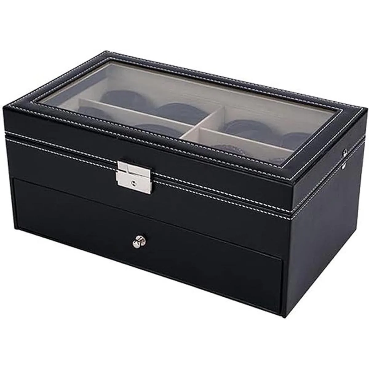 AUTOARK AW023 Organizador de cuero con cerradura para_7