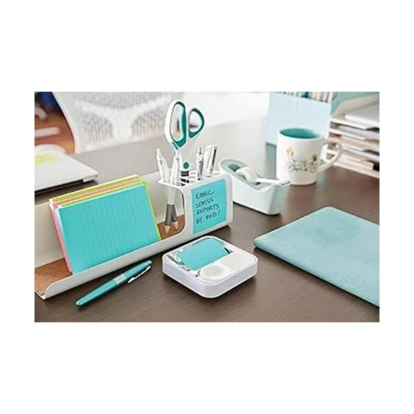 Postit Dispensador de adhesivos 3 x 3 pulgadas blanco y_3