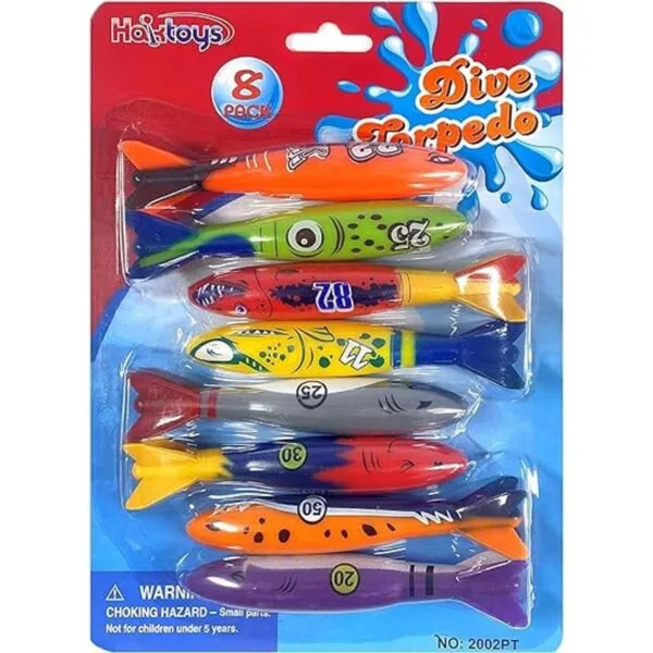 Haktoys Bandidos de torpedo de buceo subacuático juguete_5