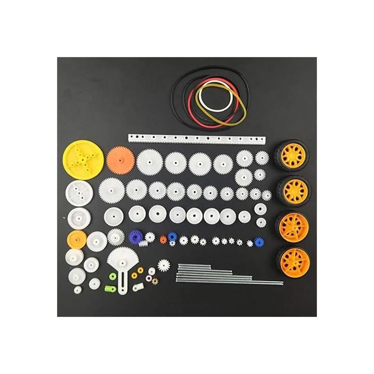 EUDAX Juego de 82 piezas de plástico para manualidades_3