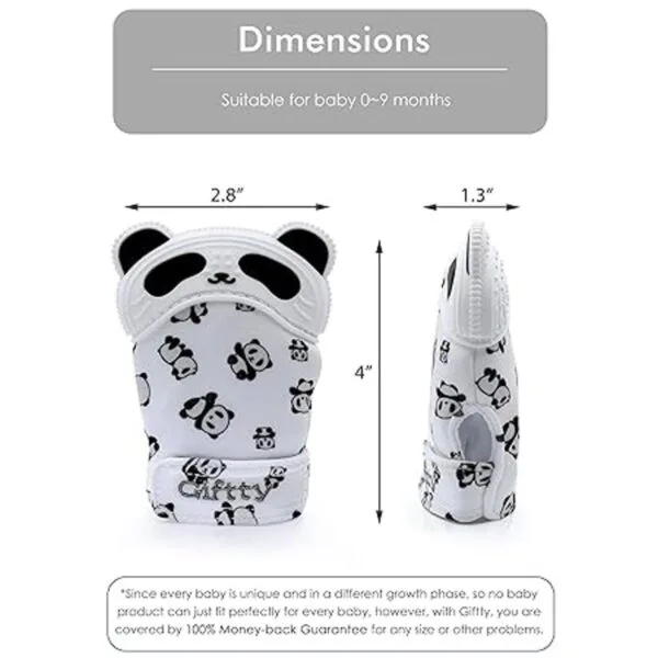 Manoplas para dentición de bebé de Giftty mordedor_6