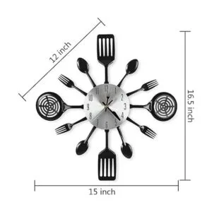 CIGERA Relojes de pared de cocina grandes de 16 pulgadas_2
