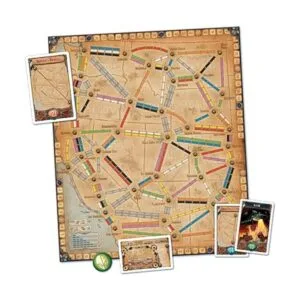 Ticket To Ride Map Collection V6 Francia y Viejo Oeste_2