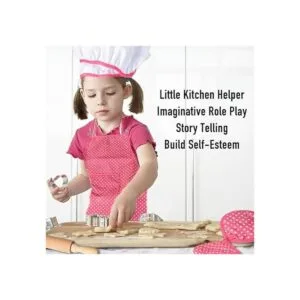 Acekid Juego de chef para niños 11 piezas de juego de rol_5