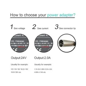 EasyFine Cargador de batería electrónico de 24 V 2 A_2