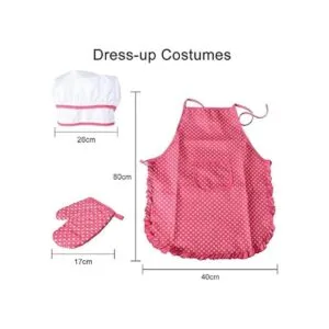 Acekid Juego de chef para niños 11 piezas de juego de rol_2