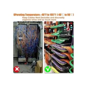 NewMainOne Bridas para cables 500 paquetes de bridas de_6