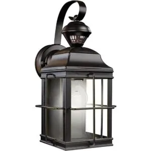 Heath Zenith HZ4144BK Luz de seguridad decorativa con_2