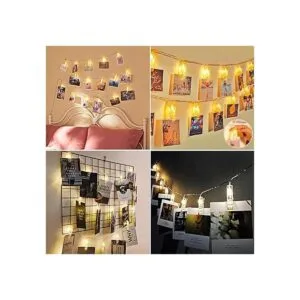 AOSTAR Tira de luces de 10 pies 10 pies color blanco_6