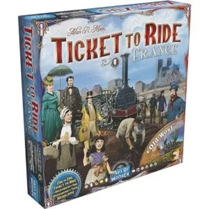 Ticket To Ride Map Collection V6 Francia y Viejo Oeste_1