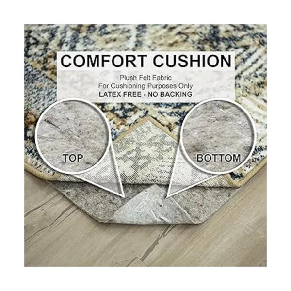 Mohawk Home Ultra Premium Almohadilla de fieltro gris_2
