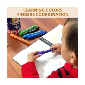 Crayones gigantes lavables para niños pequeños juego de_3