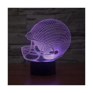 Casco de fútbol 3D lámpara de ilusión óptica Ticent 7_6