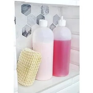 Botellas de plástico con tapa abatible de 32 onzas_4