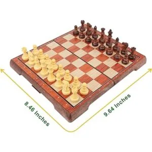 ColorGo Juego de ajedrez magnético de viaje mini juego de_2