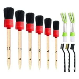 Nurkul Juego de 11 cepillos de detalles automáticos para_1