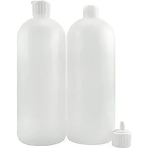 Botellas de plástico con tapa abatible de 32 onzas_5