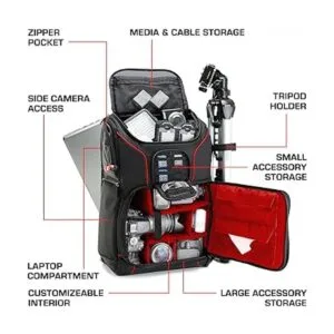Mochila para cámara réflex digital de 39.62 cm_2
