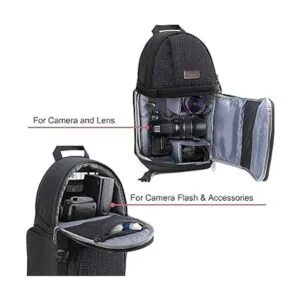 MOSISO Mochila para cámara con soporte para tripié e_2