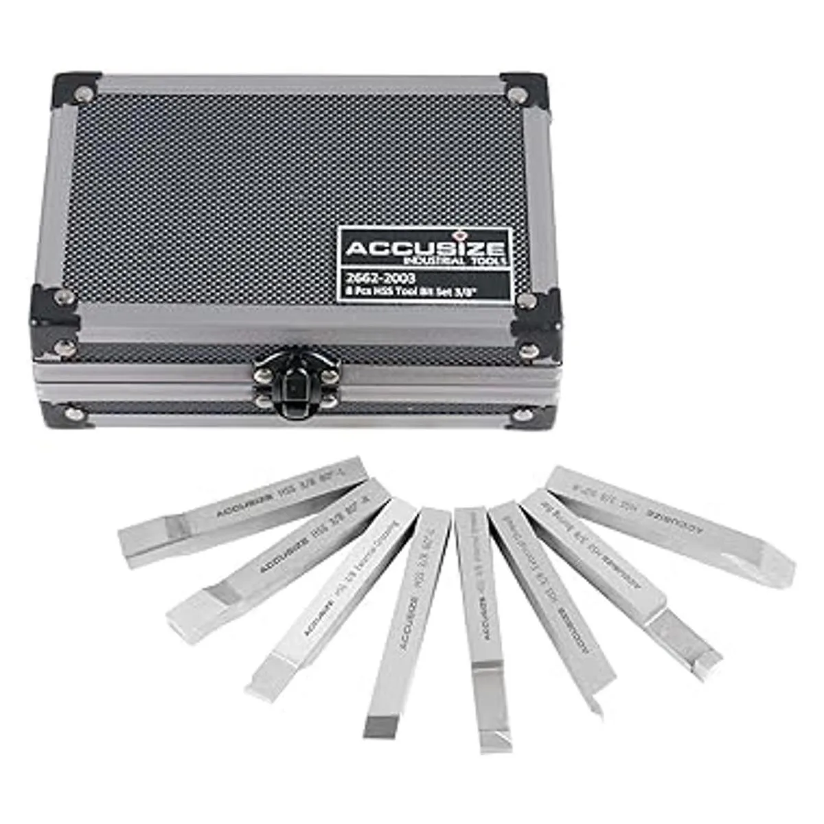 Accusize Industrial Tools 38 8 Pc Hss Juego de brocas_4