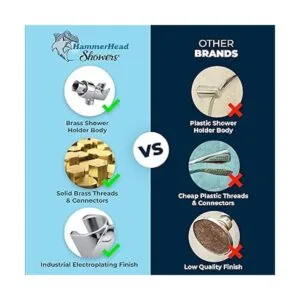 Soporte de cabezal de ducha de metal para cabezales de_2