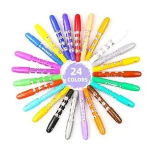 Crayones gigantes lavables para niños pequeños juego de_4