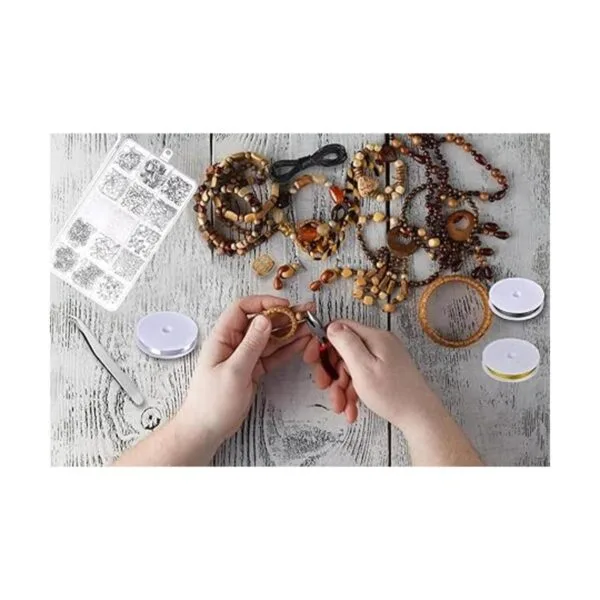 Paxcoo Kit de suministros para hacer joyas herramientas_7